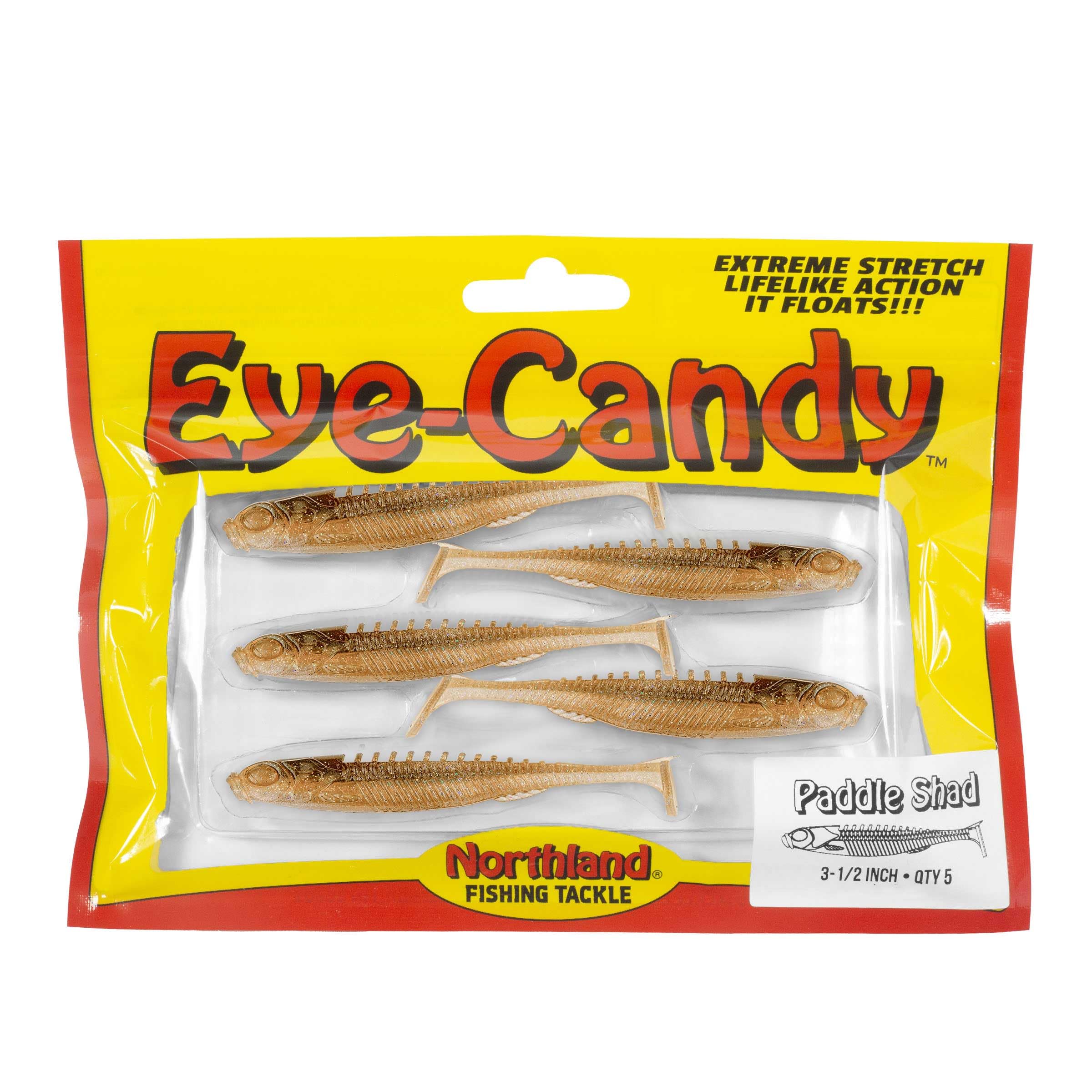 Northland Fishing Tackle 3 5 Pearl White Eye-Candy Grub - NL-ECG3-1 Blain's Far Northland Fishing Tackle 3 5 Pearl White Eye-Candy Grub - NL-ECG3-1 Blain's Far