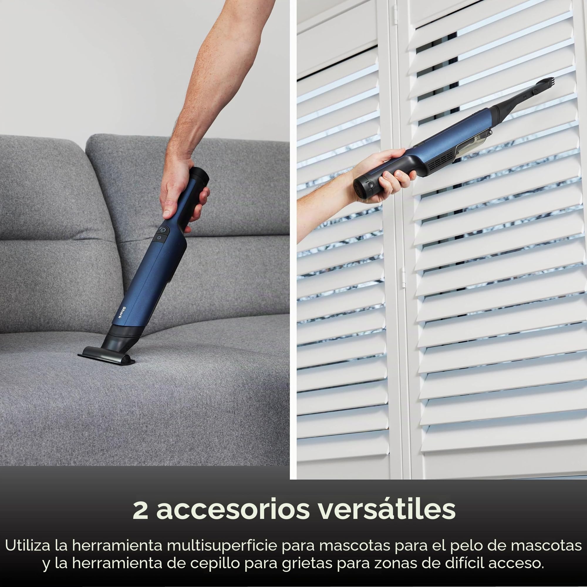 Shark Handheld Vacuum Aspiradora de Mano, Azul