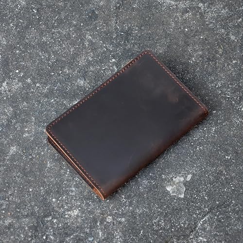 Miniatura 4 de YIYUS Funda de cuero compatible con mini cuadernos Rite in the Rain y Rocketbook tapa de cuaderno en espiral superior soporte de notas para notas