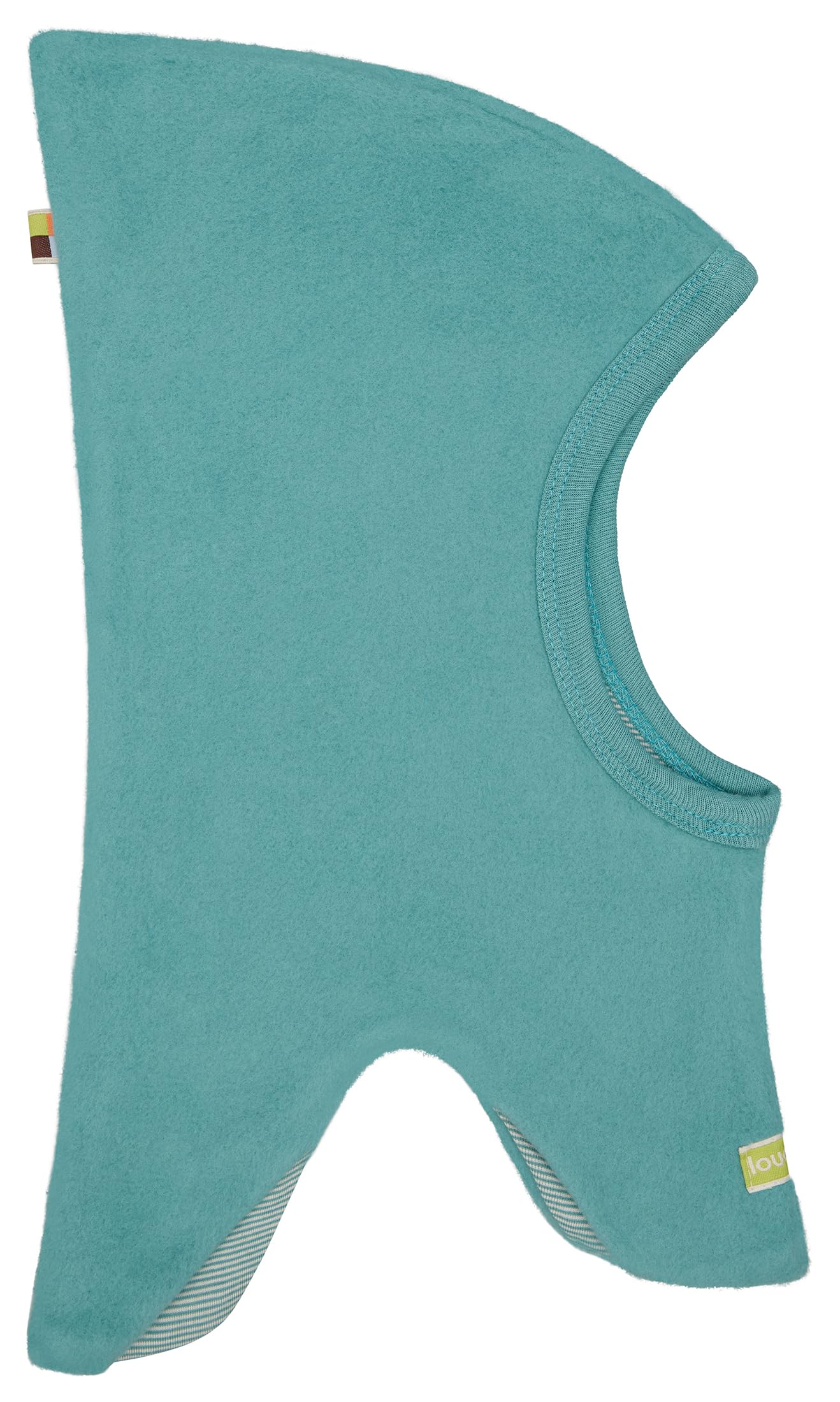 Loud + Proud Unisex Kinder Sturmhaube Wende-schlupf aus Baumwoll-Fleece, GOTS Zertifiziert