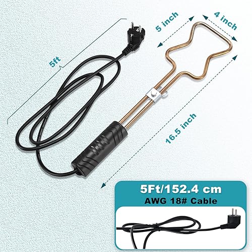 Miniatura 3 de KITOSUN Arrancador de carbón eléctrico de 600 W  Parrilla de barbacoa superior, encendedor de carbón, briquetas de encendido fácil y rápido, sin