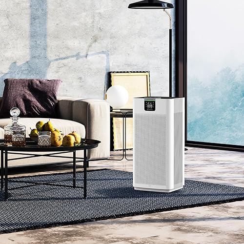 Miniatura 8 de Jafända Purificadores de aire para habitación grande del hogar, filtro HEPA de grado médico para toda la casa, 4500 pies cuadrados, 22 dB