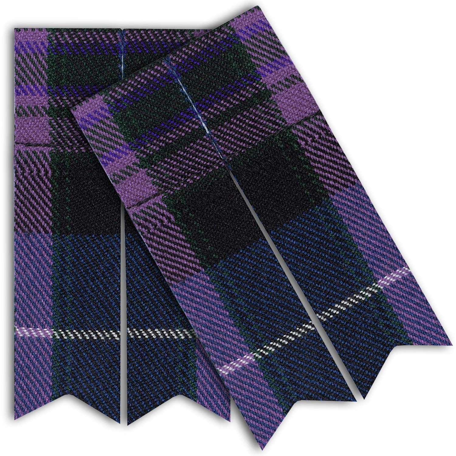 Kilt Hose Flashes For Men Scottish Irish Sock Garter Flash Highland Tartan Kilts Accessories