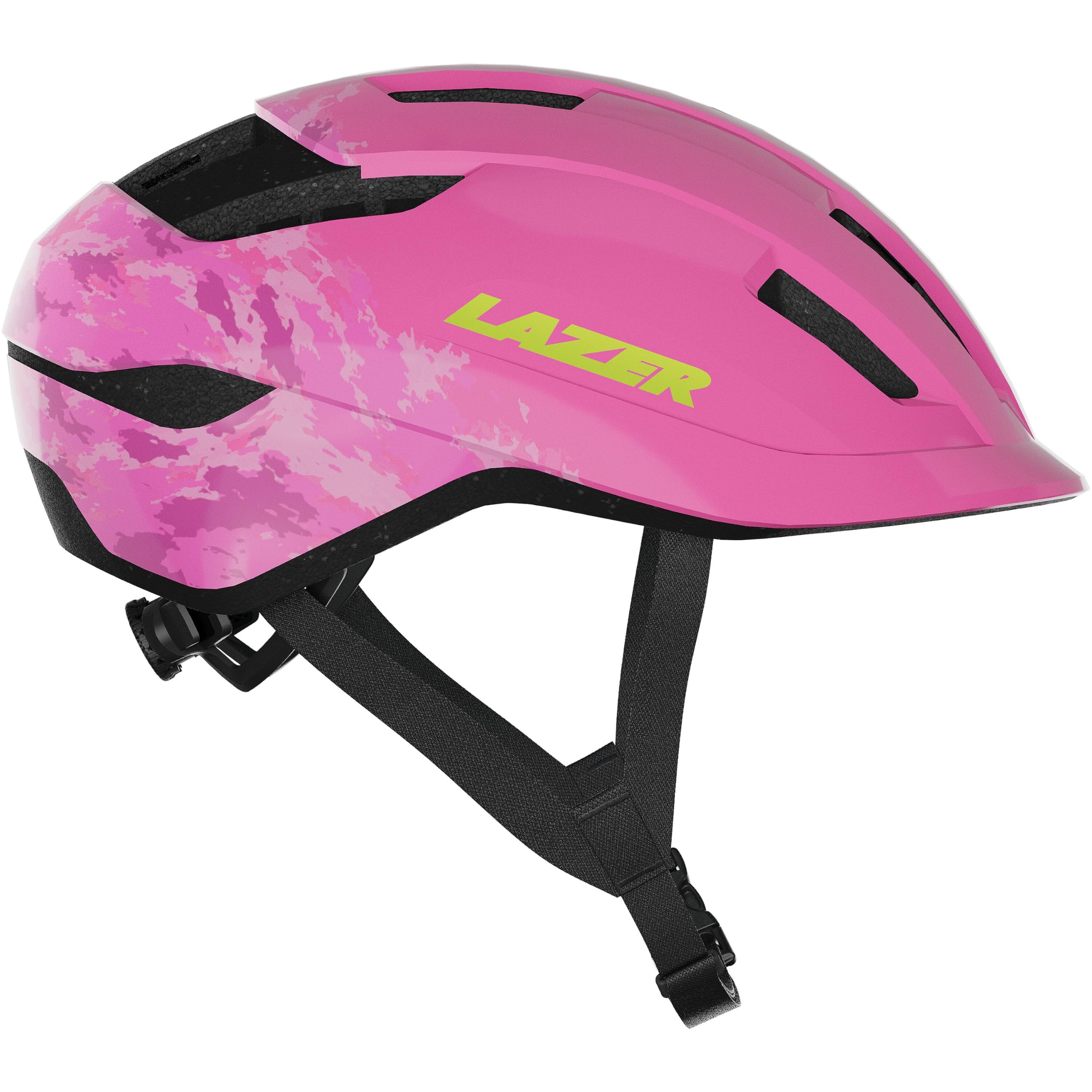 Lazer J1 KinetiCore 50-56cm Kids Cycling Helmet (Pink)