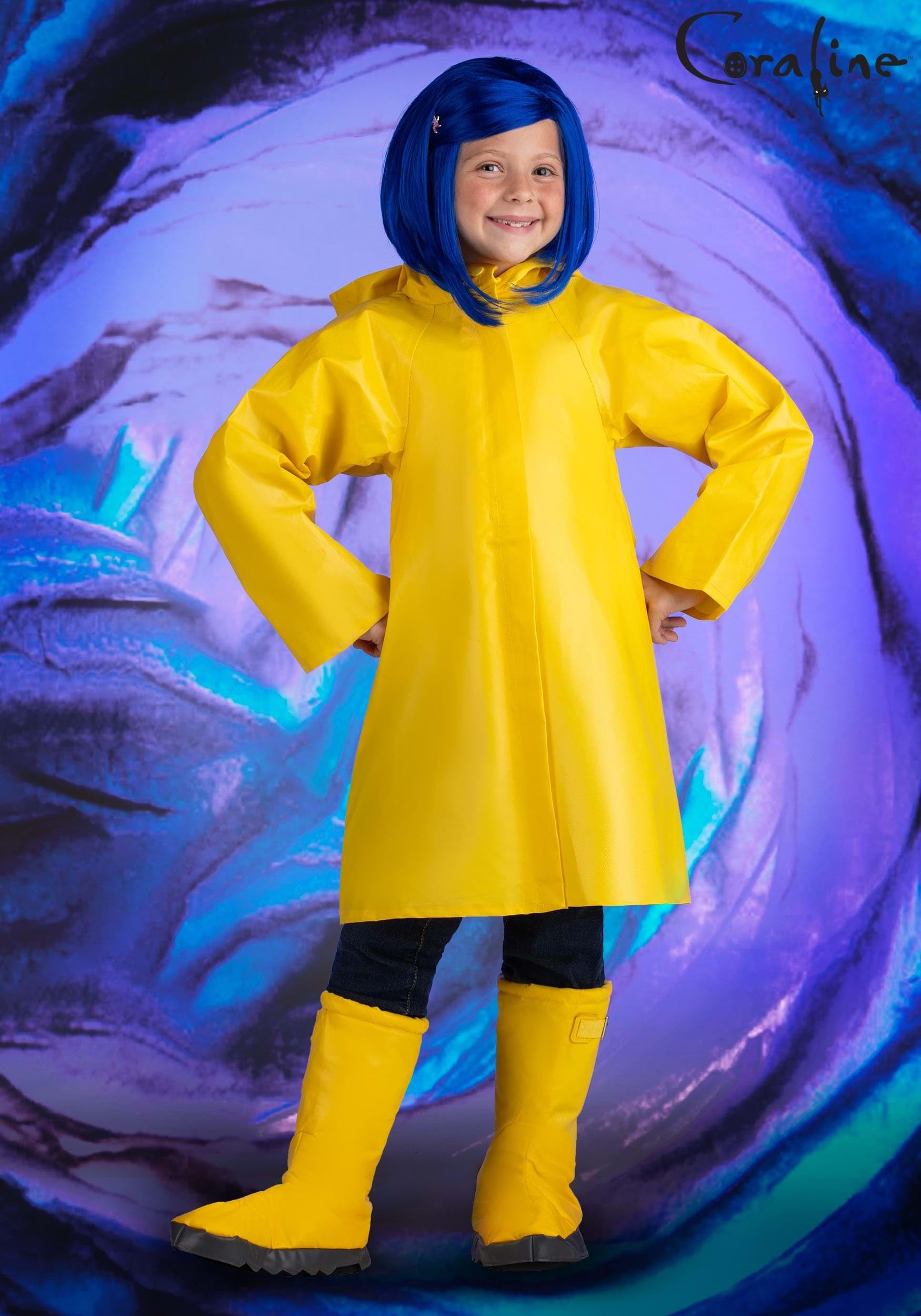 Coraline Bendy Doll In Rain Coat | A Mighty Girl