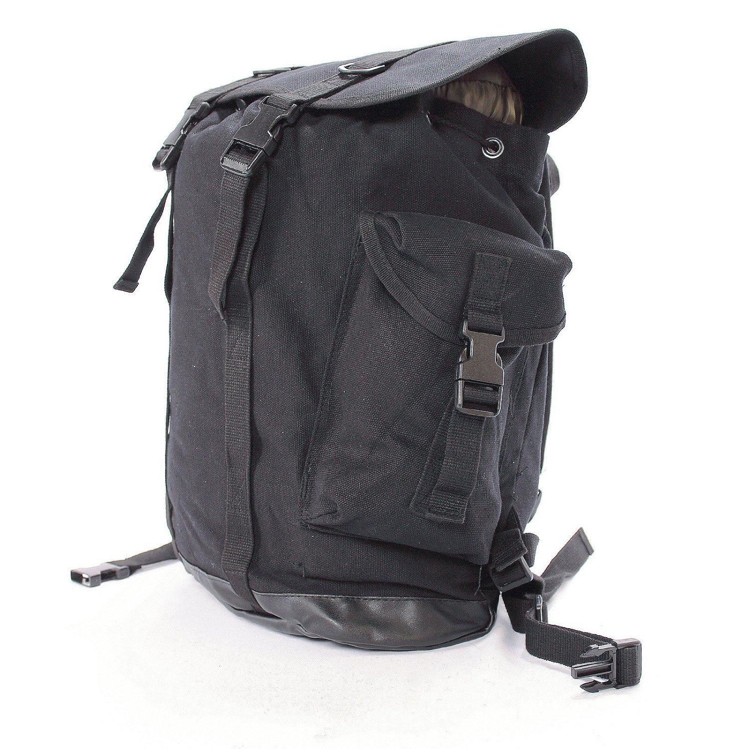 Mil-Tec Small Mountain 25L Rucksack, Black, 12.6 x 8 x 16, 14016002
