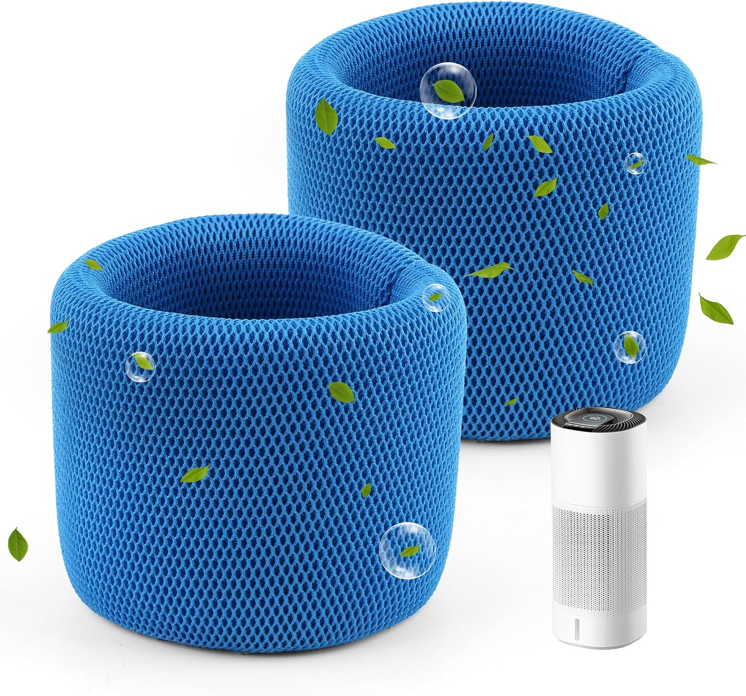 2 Pack 774S Humidifier Filters Replacement Compatible with DREO Smart Evaporative Humidifier HM774S 3D Multi-Layer Mesh Filter,Washable Filters