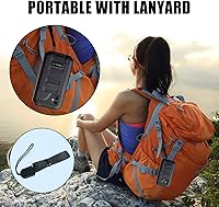 Vista 8 de Mitywah Funda impermeable para iPhone 11, resistente y duradera, de metal, protección de pantalla integrada, impermeable, a prueba de golpes, a Negro