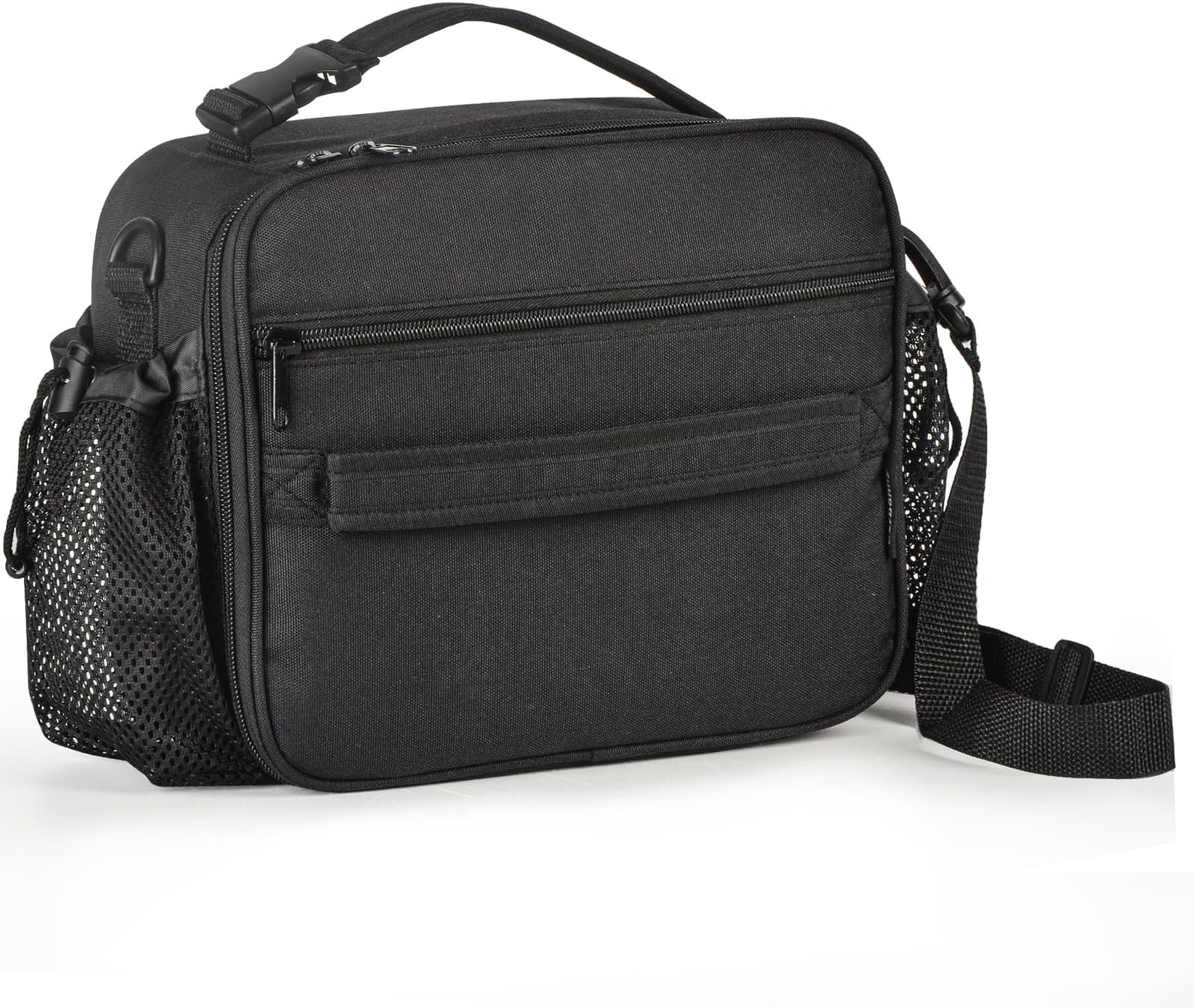 Cerbonny Kids Lunch Box, Insulated Lunch Bag for Girls and Boys, Durable Polyester with PEVA Lining, Adjustable Shoulder Strap, 10.8"L x 4"W x 8.8"H, 5 Pockets