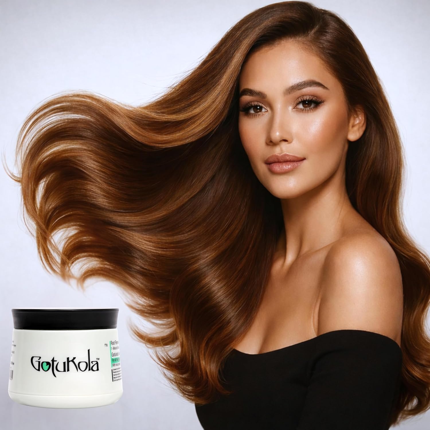 Gotukola Hair Masks Collection – Keratin Mask, 1-Minute Reviving Mask & Fragrance Variants for Damaged, Dry & Color-Treated Hair (Green)