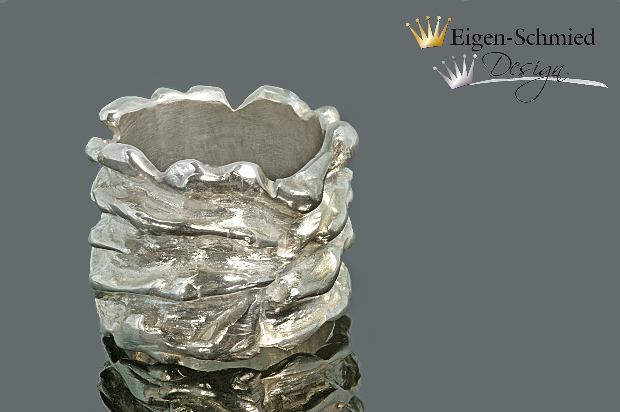 Goldschmiedering the big one 925er Sterling Silber, Silberring, Fingerring, breiter Ring, Damenring, Herrenring, Unikat, Ring, Schmuck, Silberschmuck