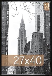 MCS 40964 Trendsetter Poster Frame, 27 by 40-inch, Black