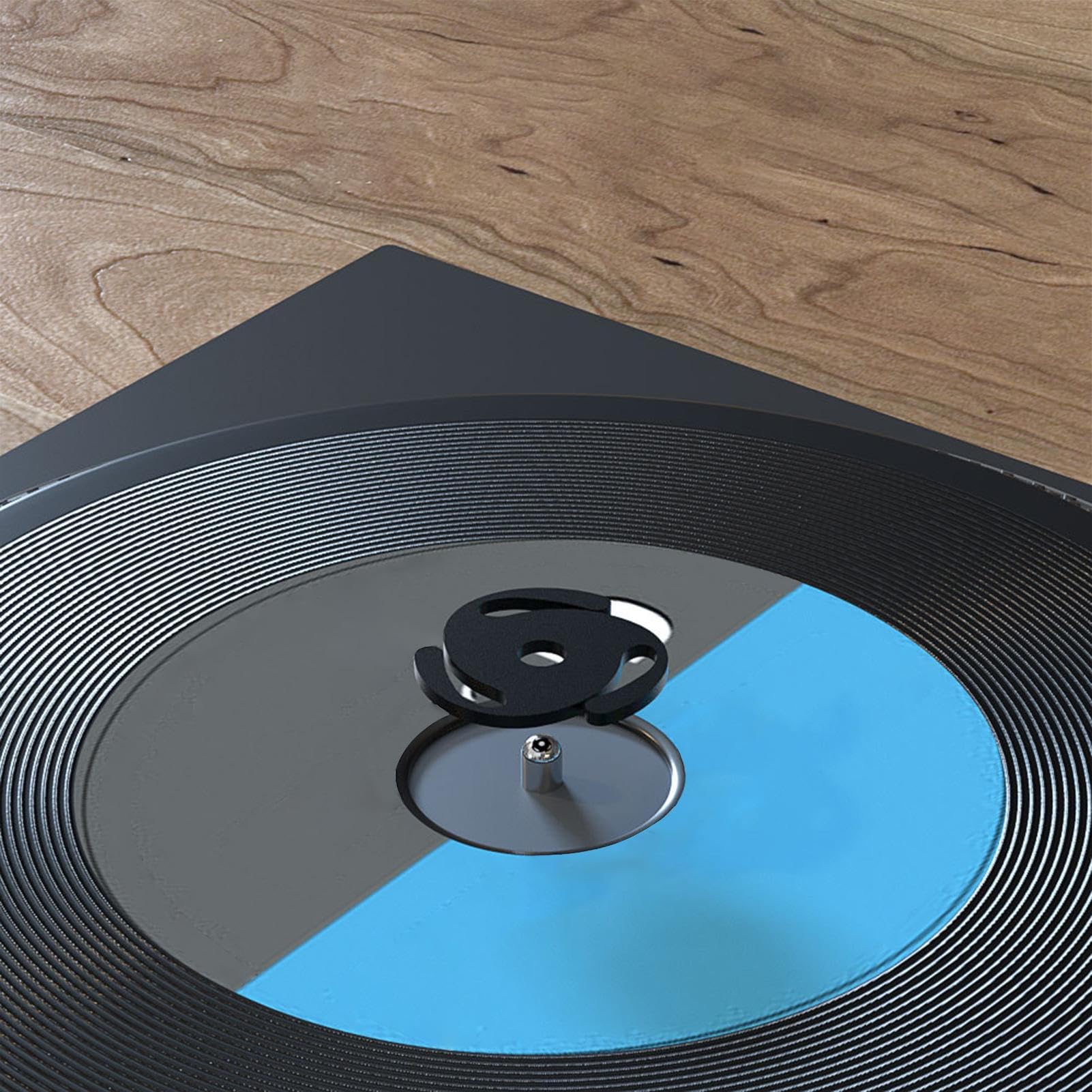 Adattatore Dischi 45 Giri Inserto In Alluminio Leggero Compatto Standard Da | Adattatore A Cupola Per Sistemi Audio Domestici Giradischi Hi-Fi Collezionisti Album Amanti Musica