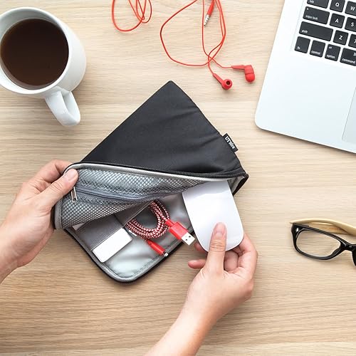 Miniatura 6 de Travel Tech - Kit de funda y cargador para laptop, 1 paquete, color negro