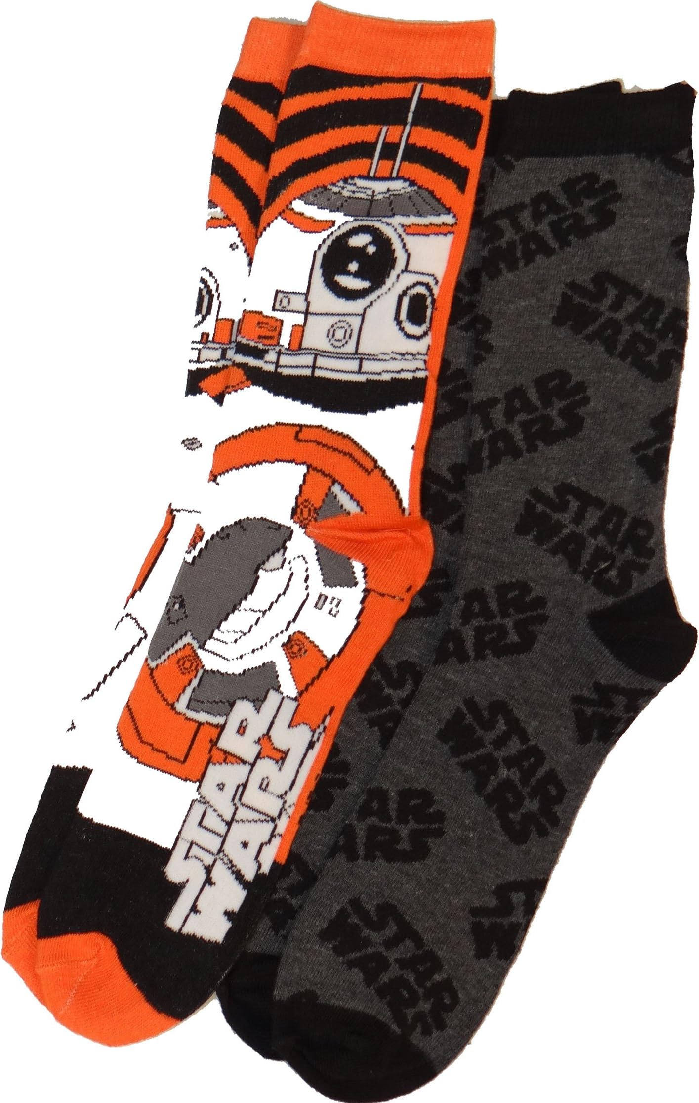 Star Wars Force Awakens BB-8 Crew Socks,Multi,Shoe: 6-12