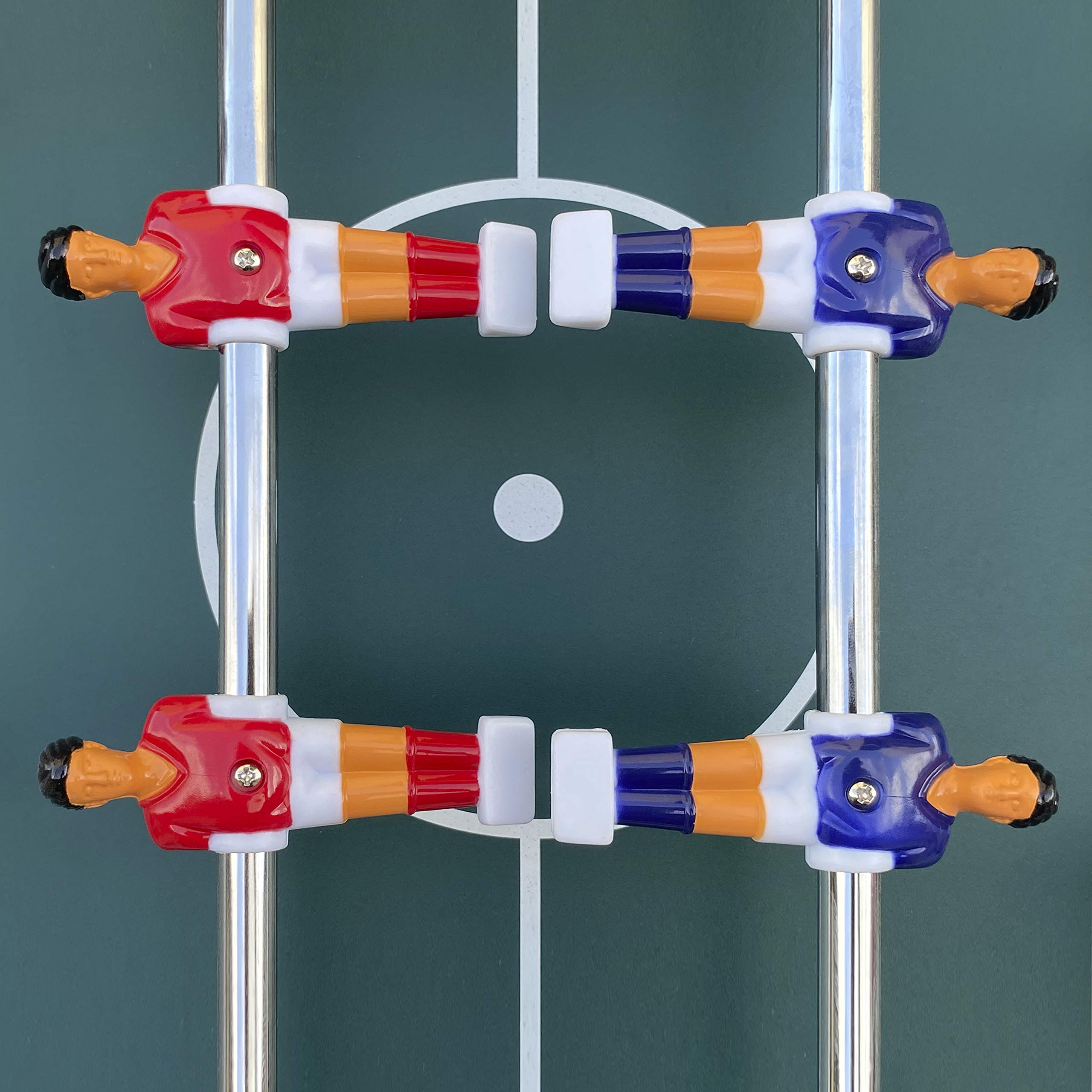 Cougar Table De Babyfoot Scorpion Kick Noir | Jeu De Football De Table Pliable Intérieur pour Tous Les âges | avec 2 Balles & Comptoir De Points