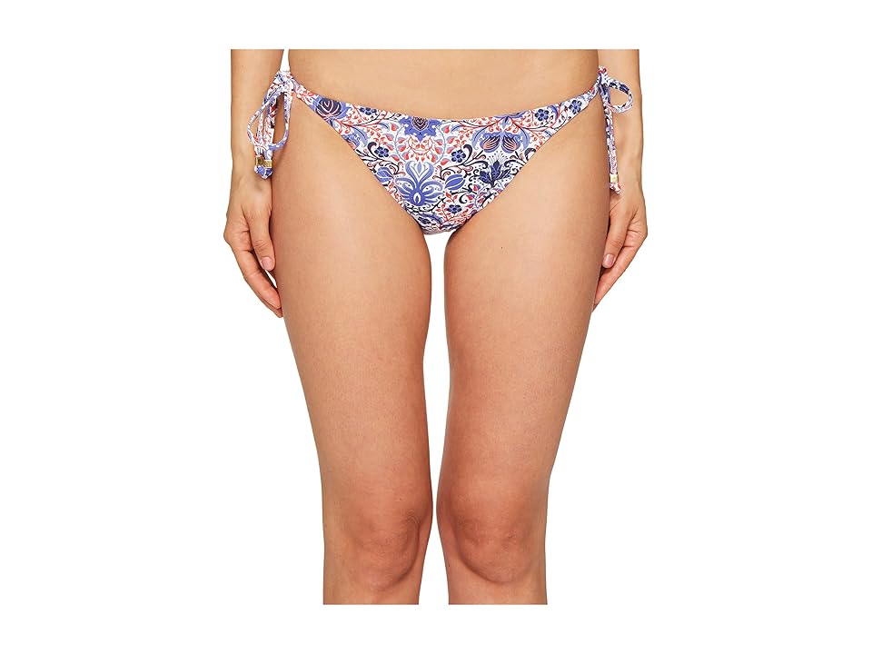 

Letarte Tie Side Bottom (Blue Multi) Women's Swimwear