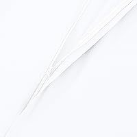 Vista 5 de Yaxa Basics - Juego de funda de edredón de microfibra ligera de 2 piezas con cierre de cremallera, tamaño Twin/Twin XL, blanco brillante, sólido