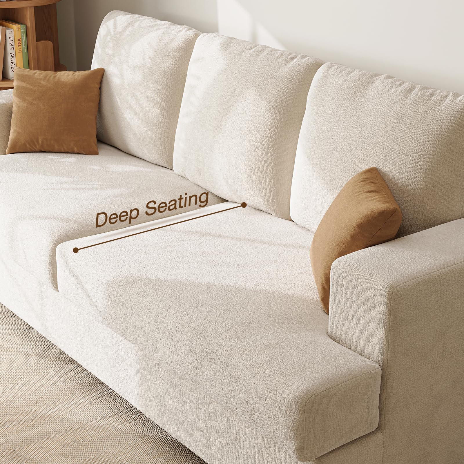 Best White Sofa Picks for 2026: Spec-First Guide 4 Comkei 89