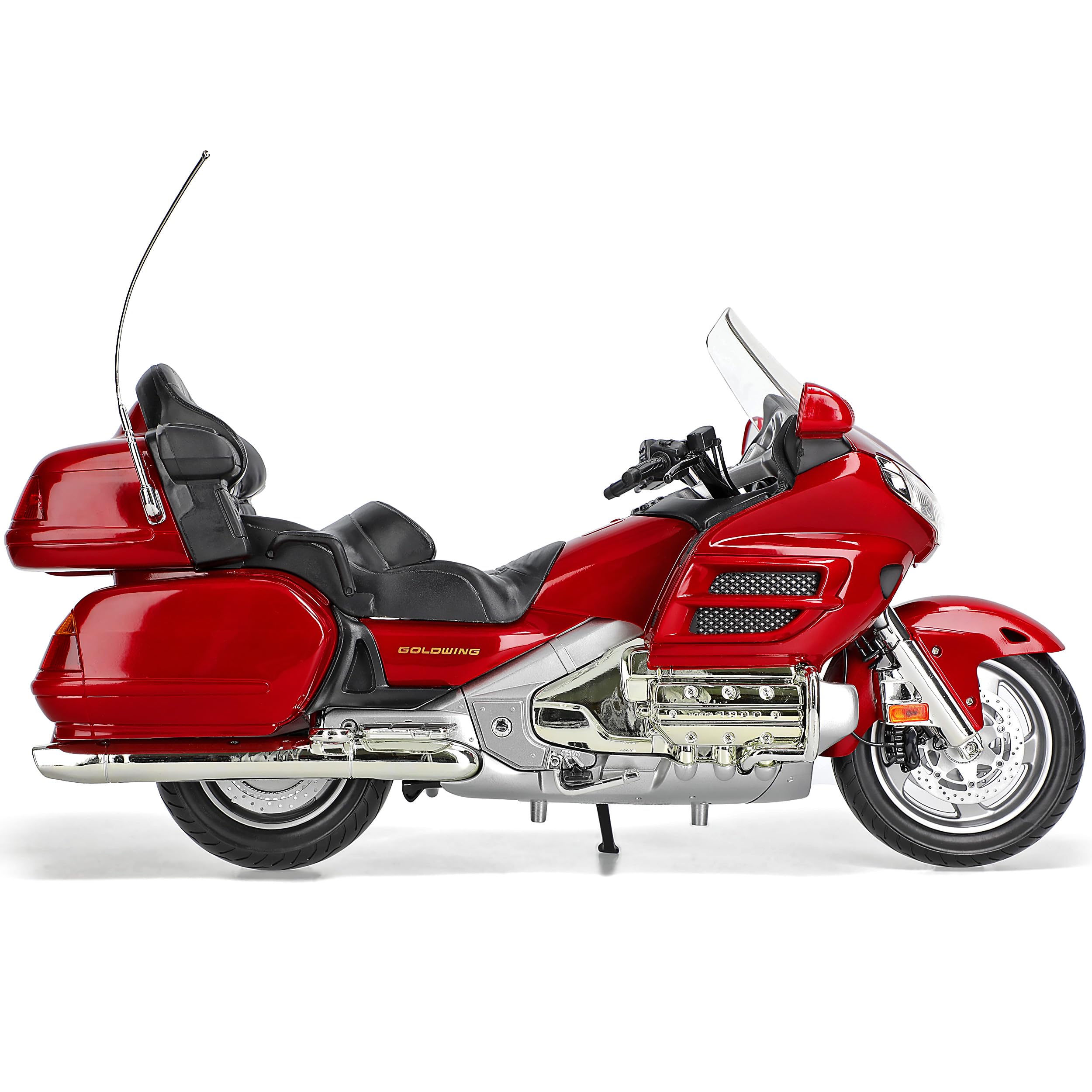 Motormax Hond. Goldwing Rot 1/6 Modell Motorrad