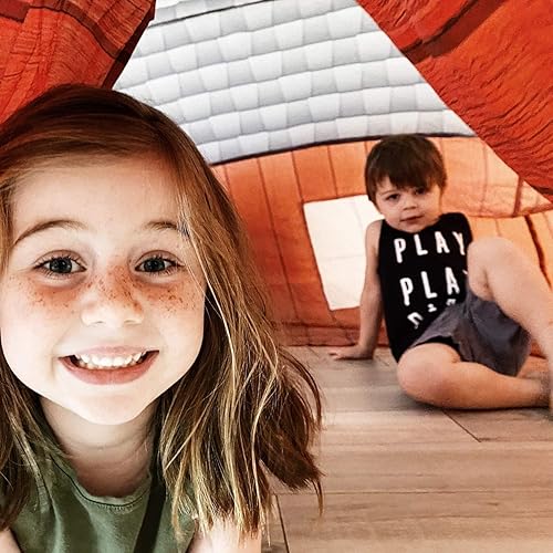 Miniatura 33 de The Original Patentado AirFort – Construye un fuerte en 30 segundos, fuerte inflable para niños, tienda de campaña de juego para 3 a 14 años, una