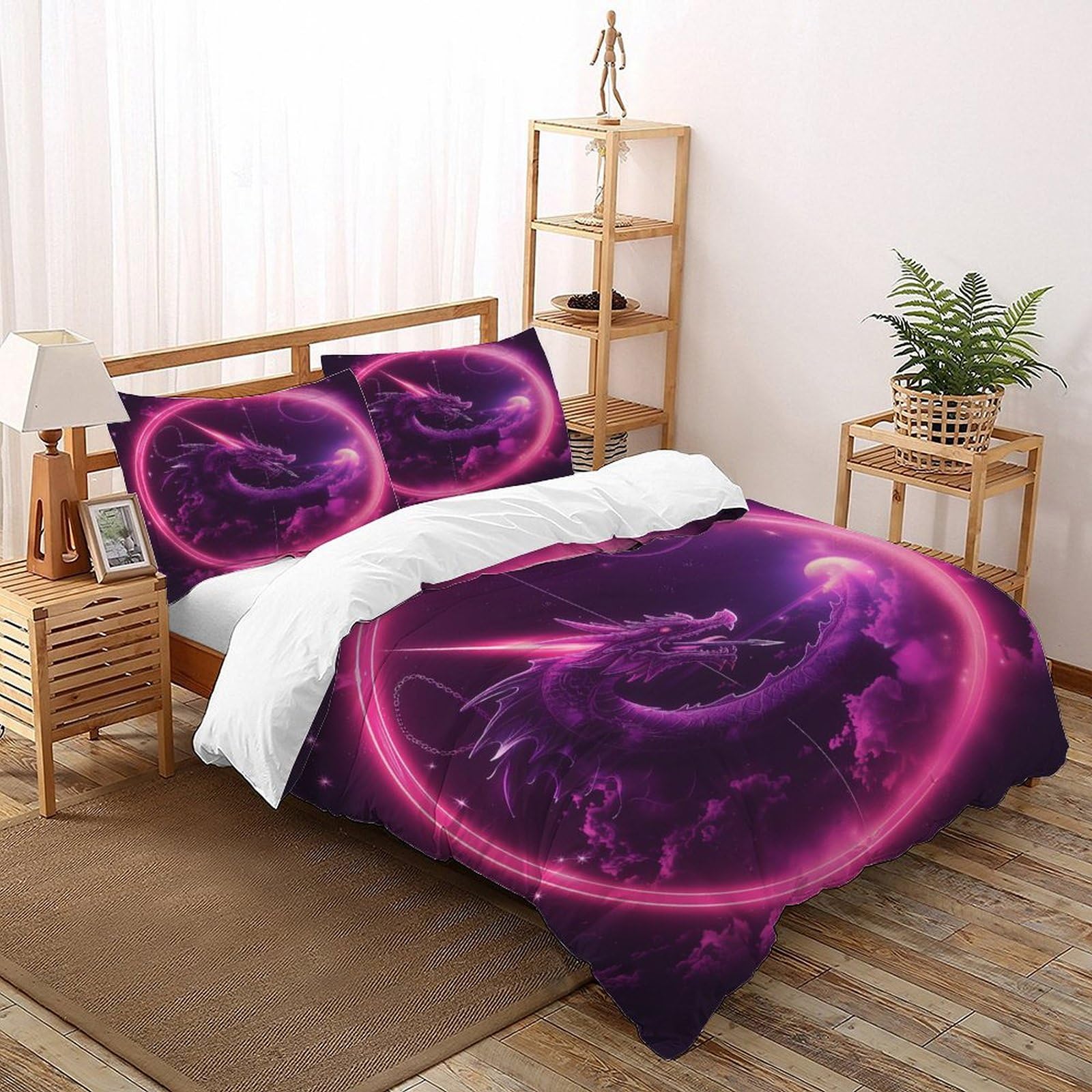 Housse de couette motif animaux sauvages pour transformer votre chambre adulte