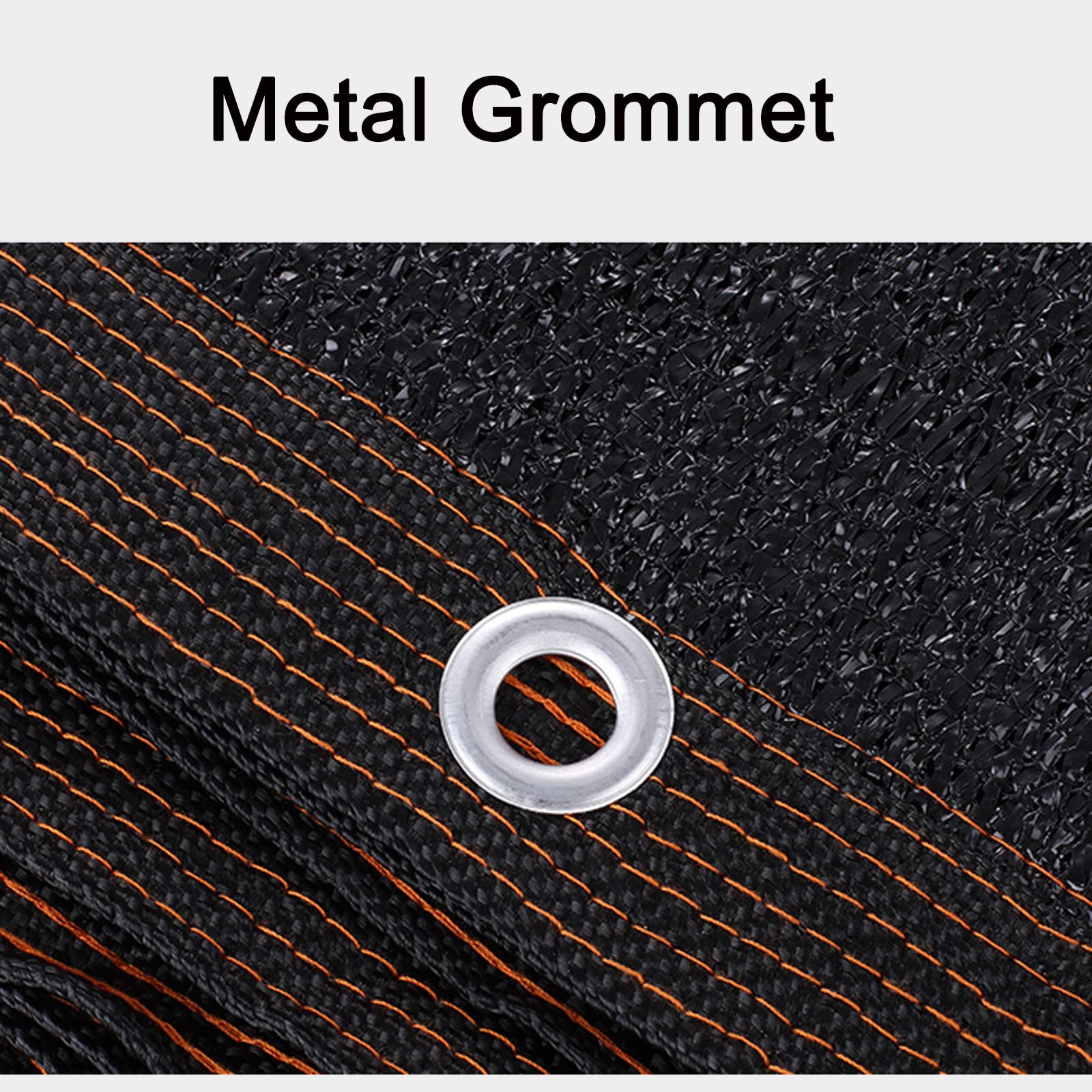 Zhaomi Filet D'Ombrage 4x4m Noir 80% - Voile Ombrage UV Avec Œillets Pour Jardin Et Terrasse