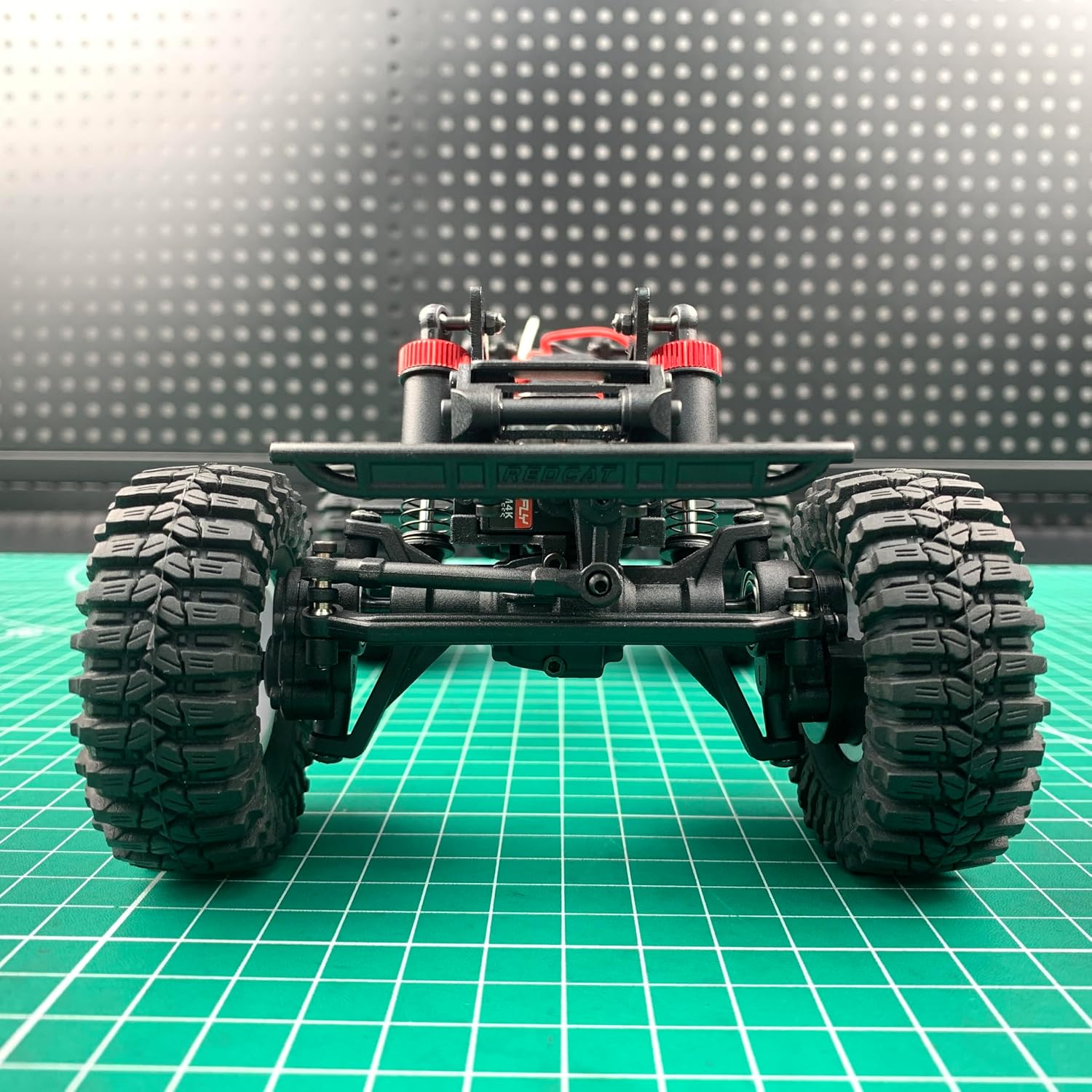 RCLIONS 1/18th Aluminum Steering Links for 1:18 Redcat Ascent RC Crawler Car Upgrade Parts (Black)
