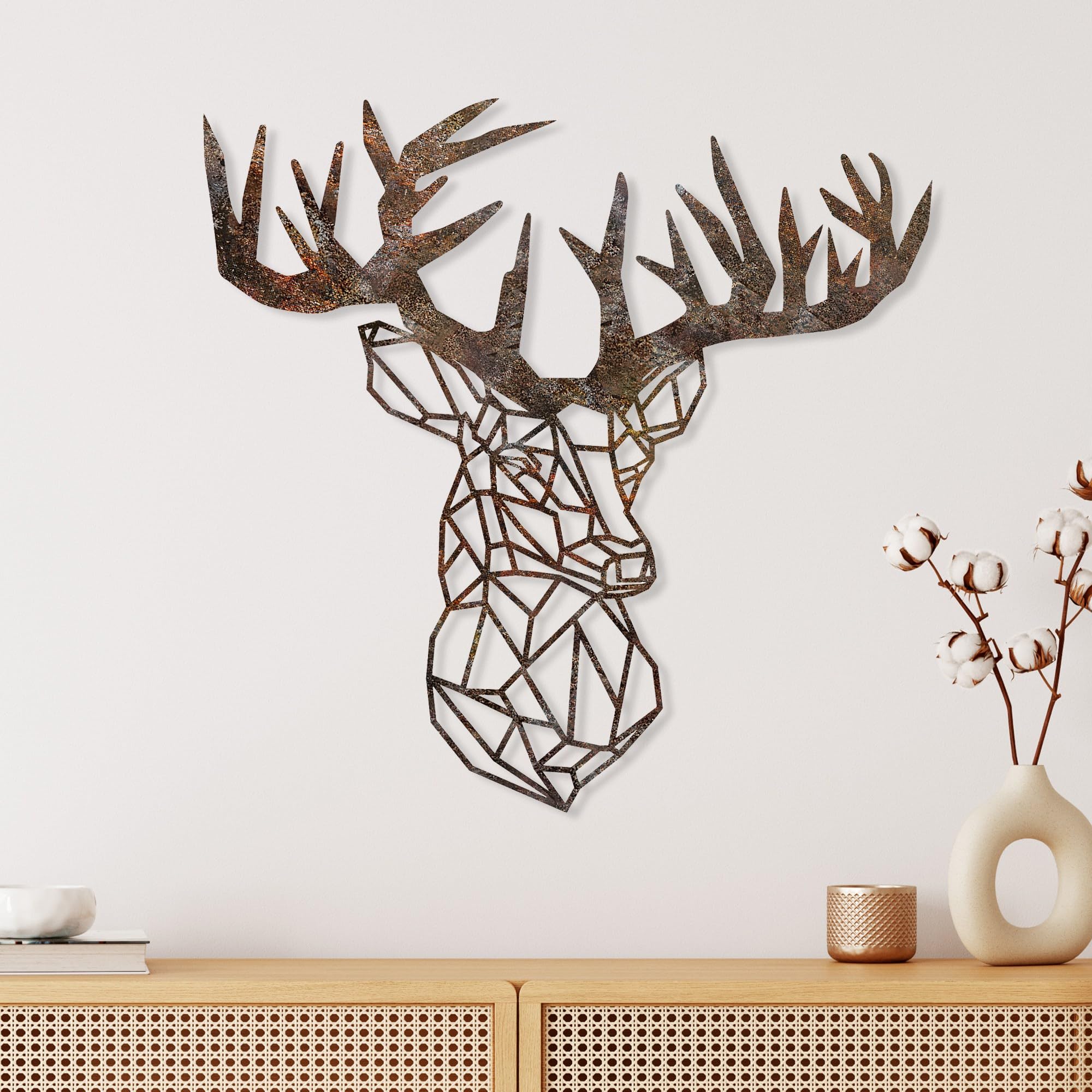 Corps en métal durable de 1,5 mm pour cet accessoire mural décoratif