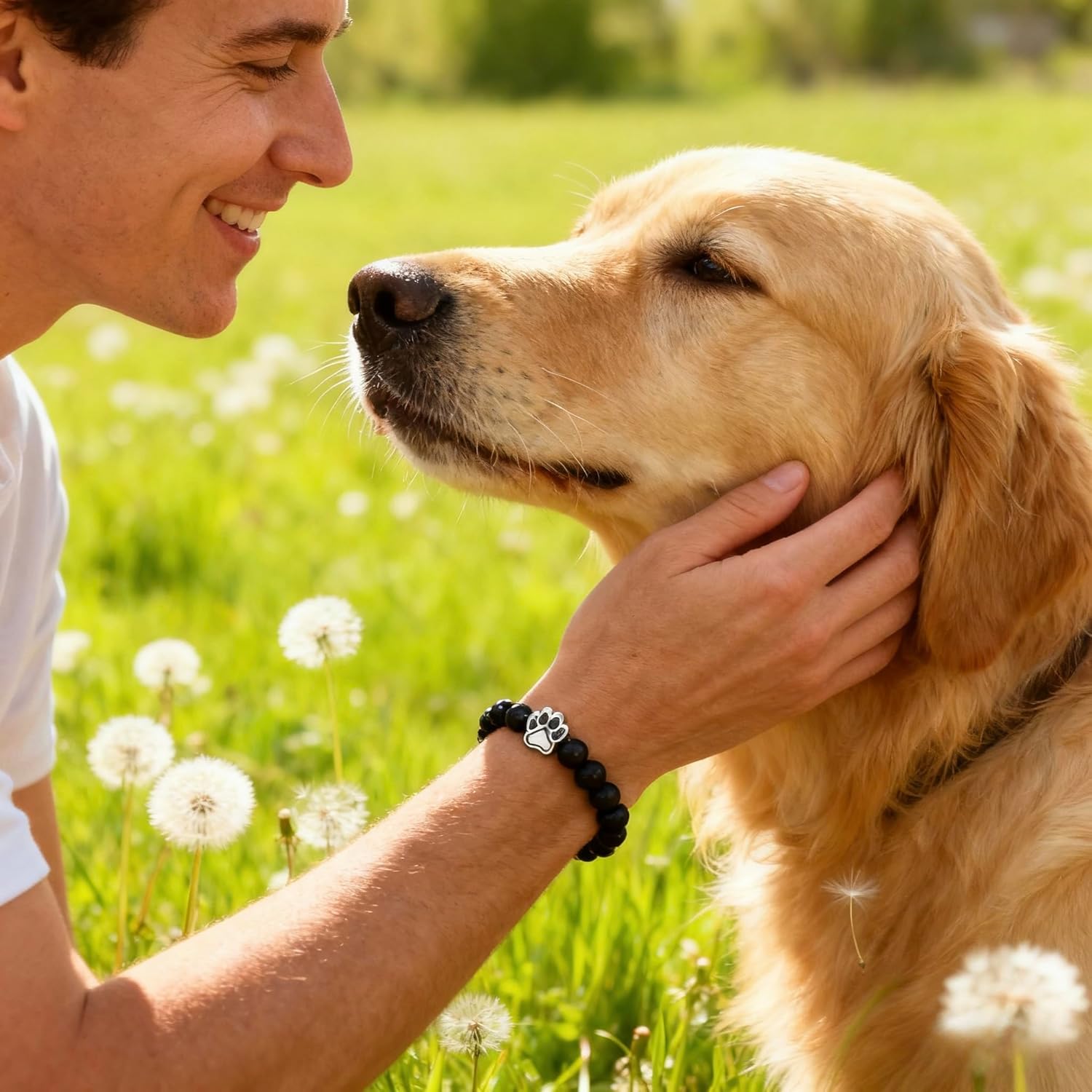 LINGYUAN Pet Memorial Gifts for Dogs Cats, Pet Memorial Bracelet, Remembrance Pet Loss Sympathy Gift for Cat Dog Lovers, Bereavement Gifts for Loss of Pet - Image 7