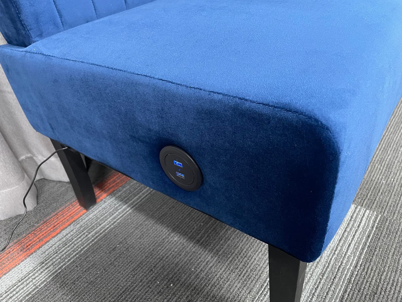 25/mo Finance STHOUYN 43" W Mini Small Comfy Couch Armless Loveseat