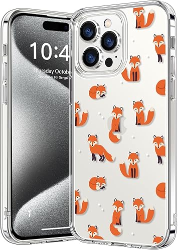bicol Funda compatible con iPhone 15 Pro, funda transparente con diseños de moda para niñas y mujeres, ajuste delgado, a prueba de golpes, funda
