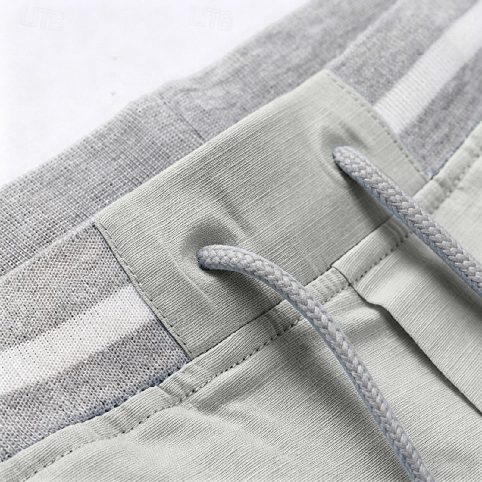 Short cargo à rayures pour homme - Longueur genou - Respirant
