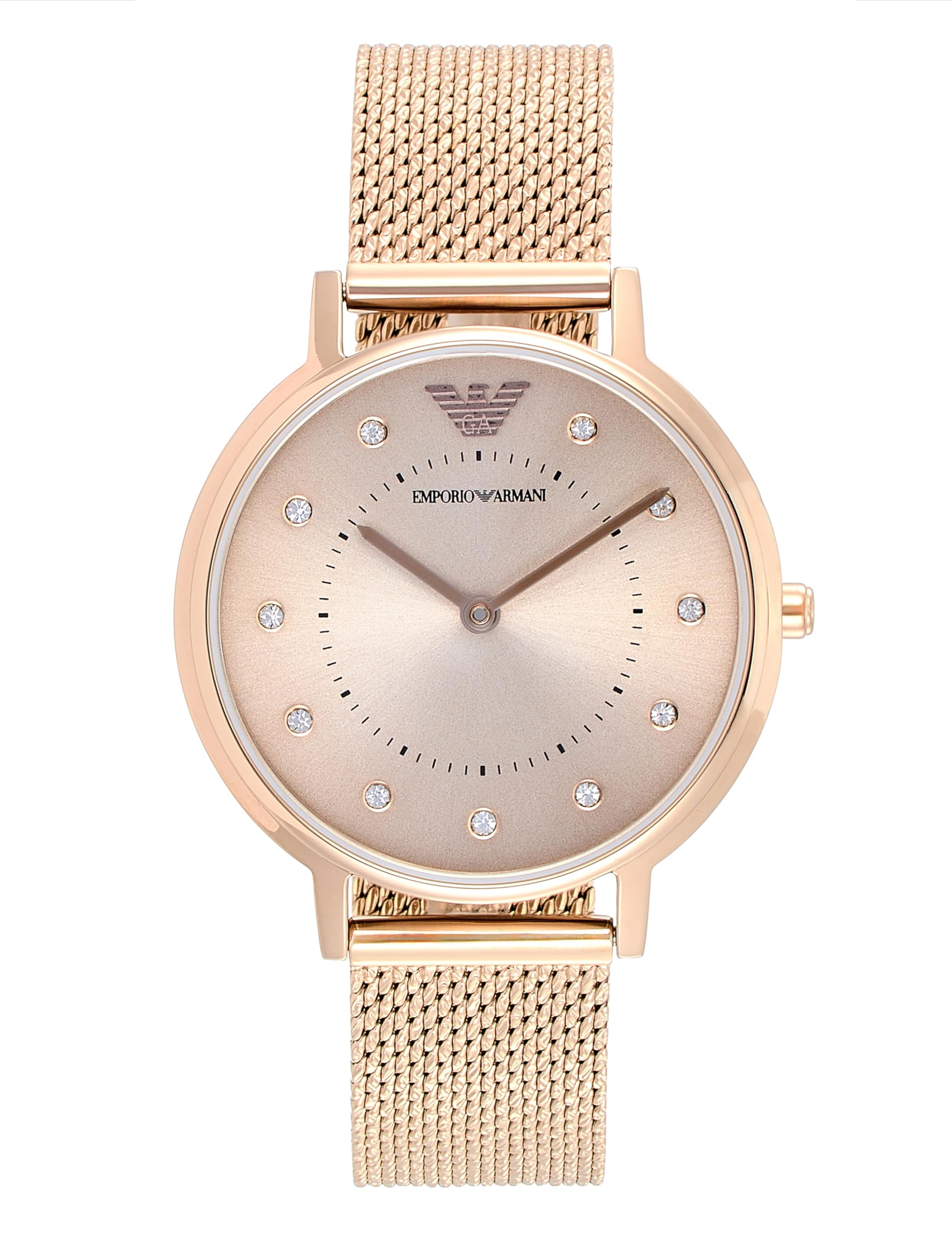 Emporio Armani Analog Pink Dial Women's Watch-AR11129