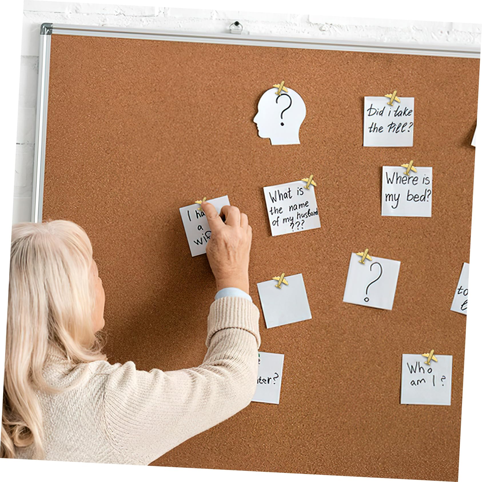 DOITOOL 4 Ensembles Punaises Décoratives Lot pour Tableau Affichage Corkboard Cartes Et Décoration De Photos Pièces * 4