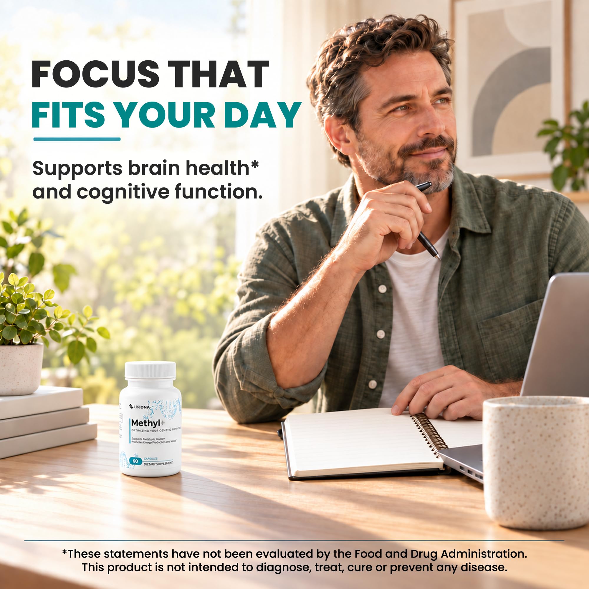 LIFEDNA Methyl + Methylfolate - Active 5-MTHF & TMG Formula — Amazon image 5