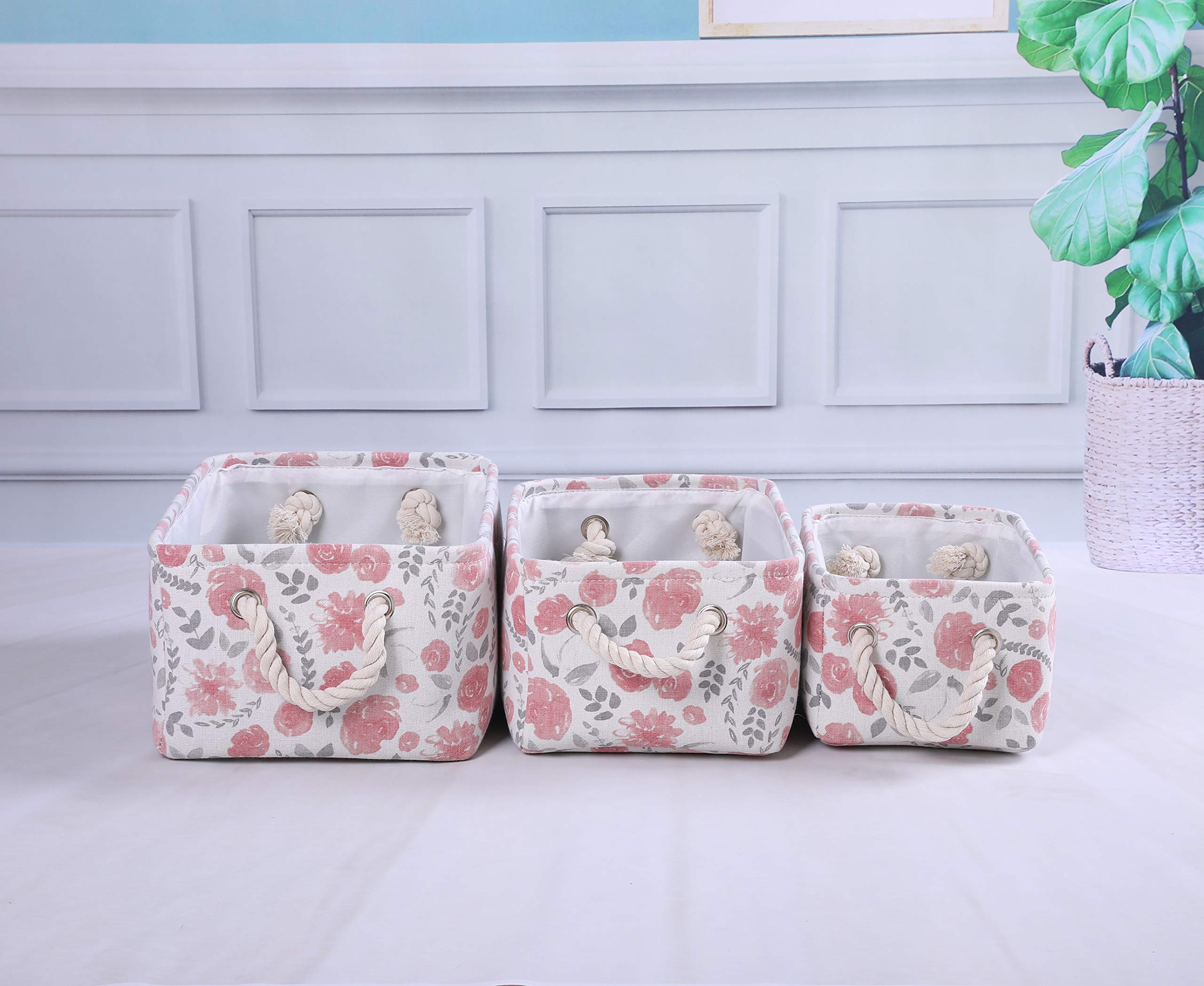 Colorful Donut Storage Bins With Handles - Collapsible Laundry Hampers, Toy Baskets, & Organizers For Bedroom