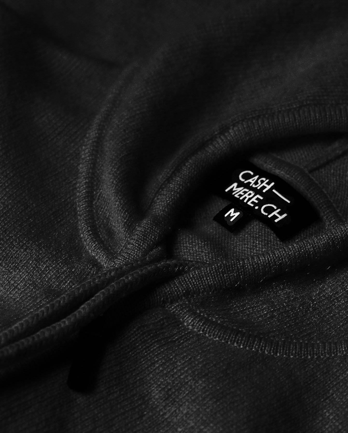 Hoodie | Sudadera con Capucha et Cremallera para Hombre 100% De Cachemira