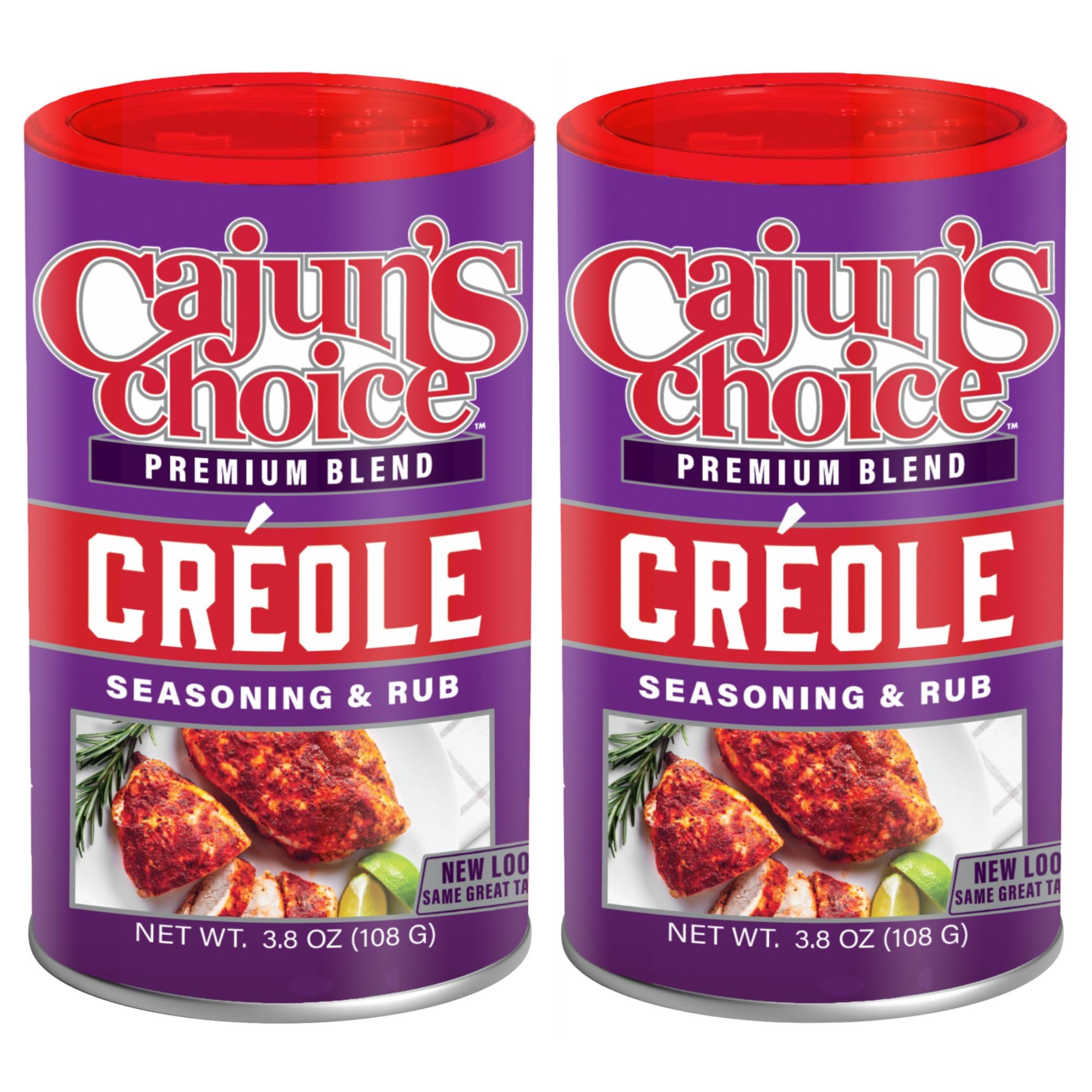 Creole Seasoning 3.8 oz (2 Pack)