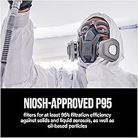 Vista 3 de 3M Filtro de partículas 5P71, P95, 5 pares de filtros