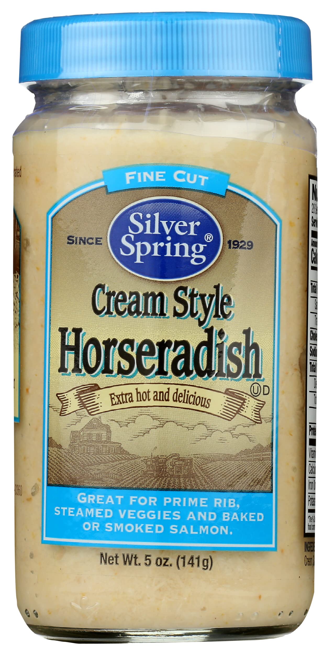 SILVER SPRING: Cream Style Horseradish, 5 oz