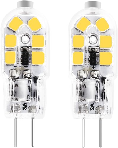 Bombilla LED T3 G4 de 12 voltios, base bi-pin JC T3, equivalente a 20 W, para caravana, remolque, autocaravana, 5 rueda, barco marino de 12 V CACC