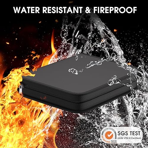 Miniatura 2 de Carpeta de tarjetas con mangas, carpeta ignífuga de 4 bolsillos, carpeta de tarjetas intercambiables de 400 bolsillos de doble cara, álbum de