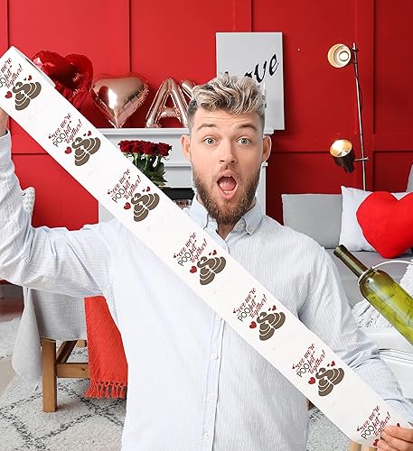 Miniatura 6 de Printed TP Coz We're POO-Fect - Papel higiénico romántico  Divertido, inusual, regalo de broma de San Valentín para él, ella, novio, novia, marido,