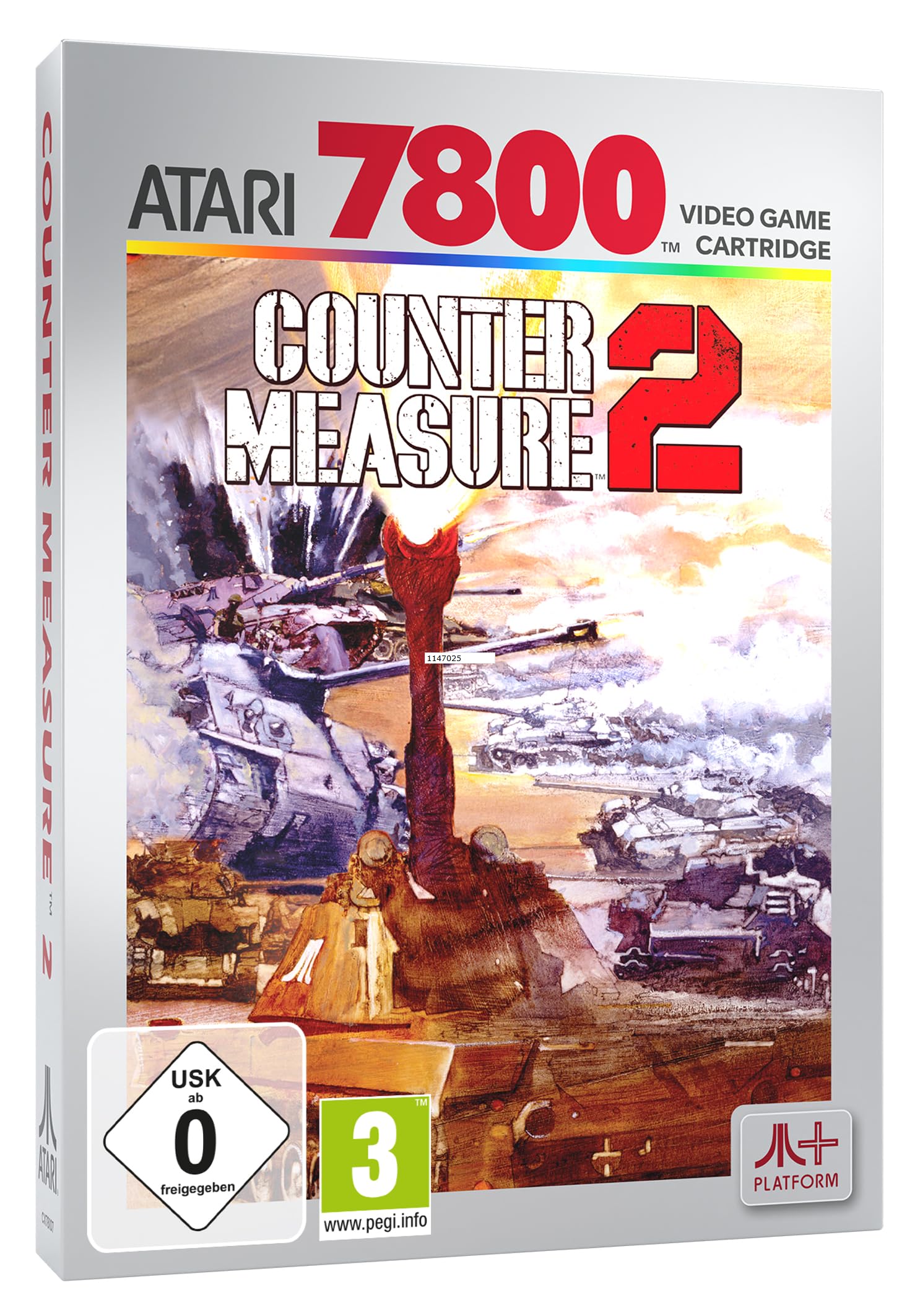 Countermeasure 2 (Atari 2600+/7800+/7800) Cartridge