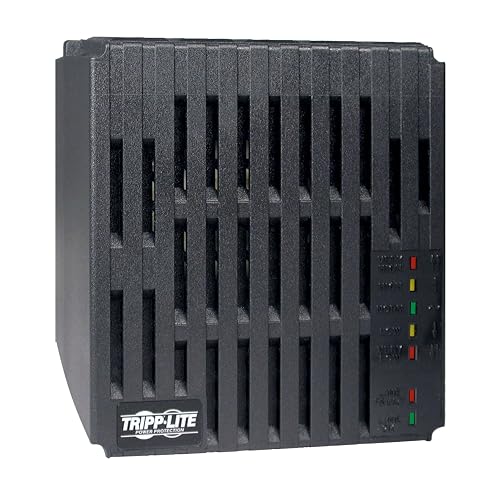 Tripp Lite LC1800 Power Conditioner for Audio Equipment, Appliances, Home Theater & More | 1800W, 120V, 6 Outlets, Voltage Regulator (AVR), EMI/RFI Filter, Line Conditioner, 1440 Joule Surge Protector