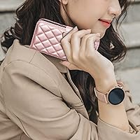 Vista 10 de Havaya Funda para iPhone 13 Pro Max y iPhone 12 Pro Max, cartera compatible con magsaf 2 en 1, desmontable magnética con tarjetero y ranura trasera