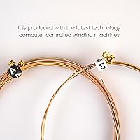 Vista 5 de Pitbull Cuerdas de guitarra acústica serie dorada