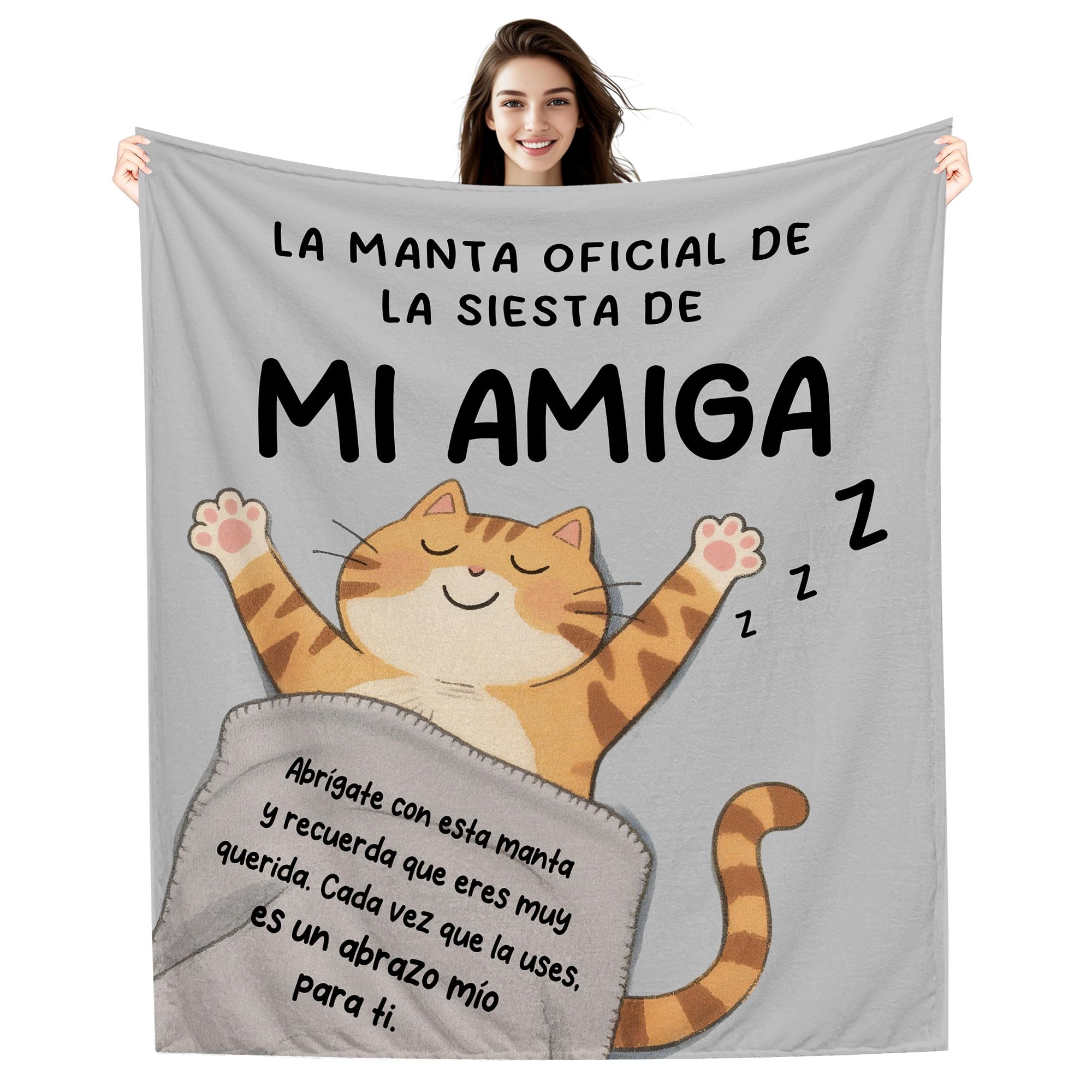 Amorea La Manta Oficial de la Siesta del Abuelo Manta para el Abuelo de Parte de su Nieta y su Nieto Cumpleaños Día del Padre Recuerdo — view 9