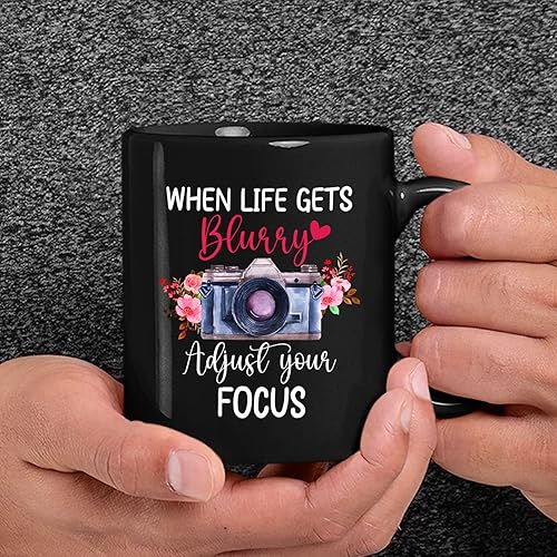 Miniatura 14 de Taza de té con cámara personalizada, tazas de café personalizadas para fotógrafos, tazas de cerámica con gustos de personas flash, taza de café